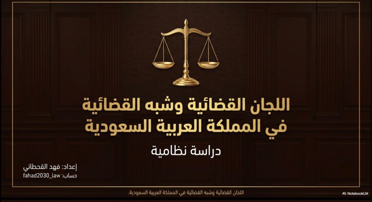 اللجان القضائية وشبه القضائية في المملكة العربية السعودية